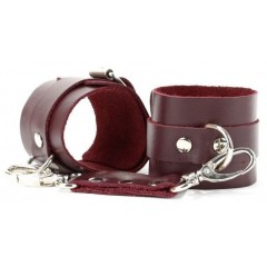 Бордовые наручники Maroon Handcuffs 